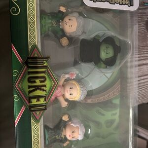 Fisher-Price Wicked Action Figures Set - Green, Black, Pink, White